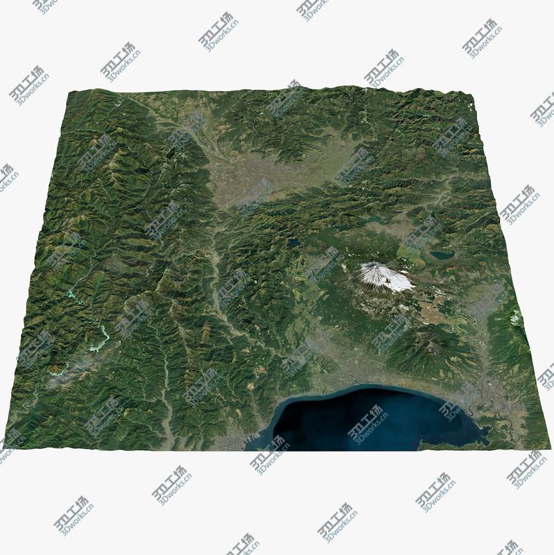 images/goods_img/2021040231/3D Mount Fuji Area Real Color model/1.jpg